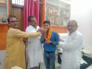 विद्या मंदिर deoria के पूर्व छात्र का M.B.B.S  में चयन 